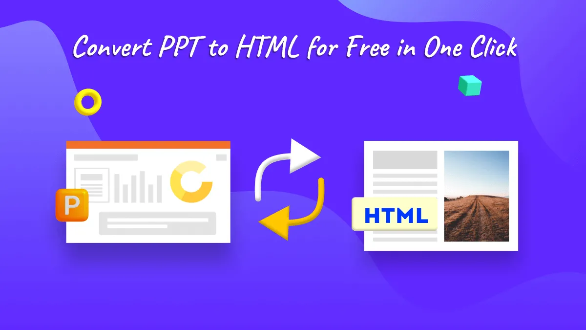 Convert PPT to HTML for Free in One Click