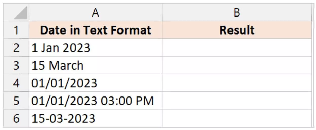 Text in Excel über Inhalte einfügen in Datum umwandeln