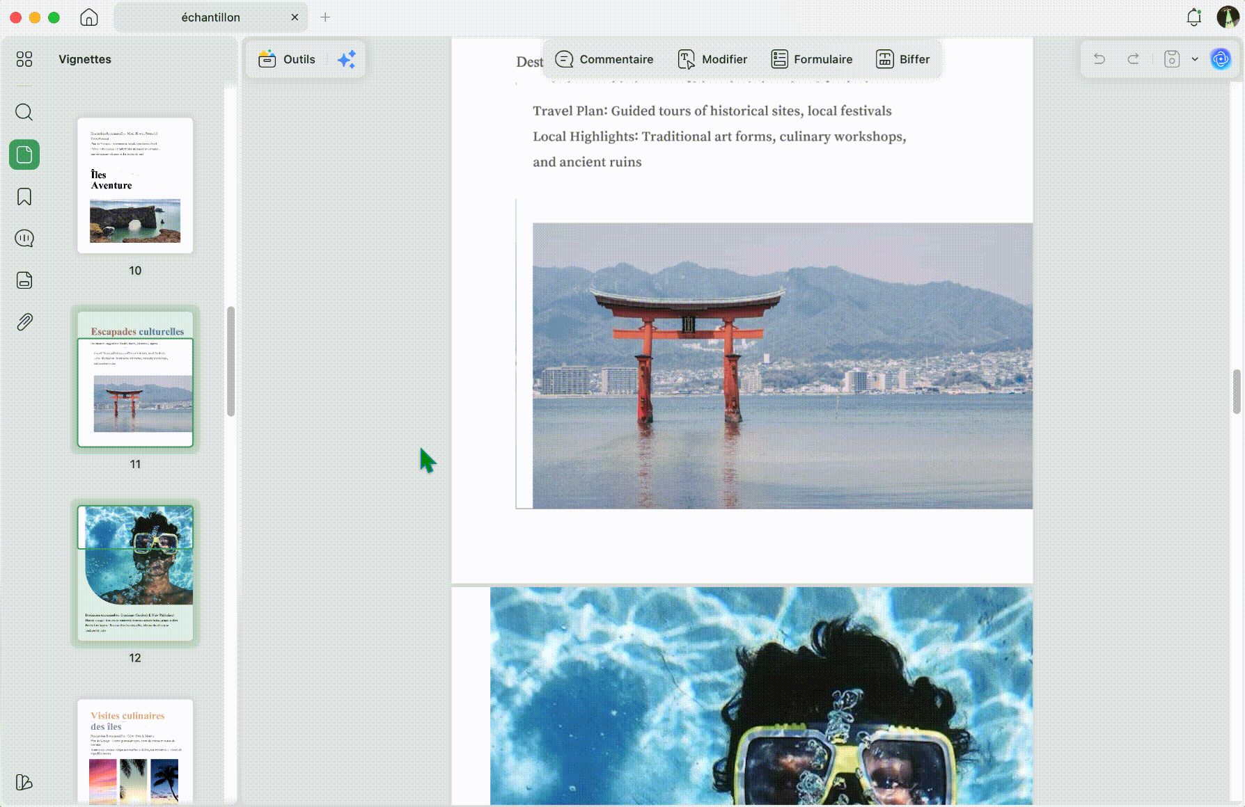 Exporter PDF vers PowerPoint dans UPDF