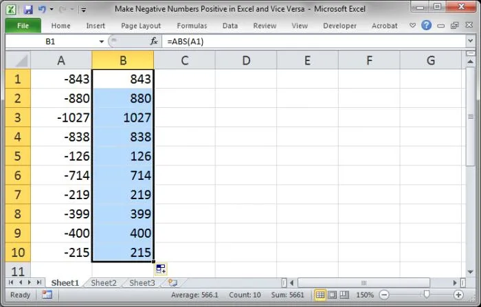 Copy ABS Formula