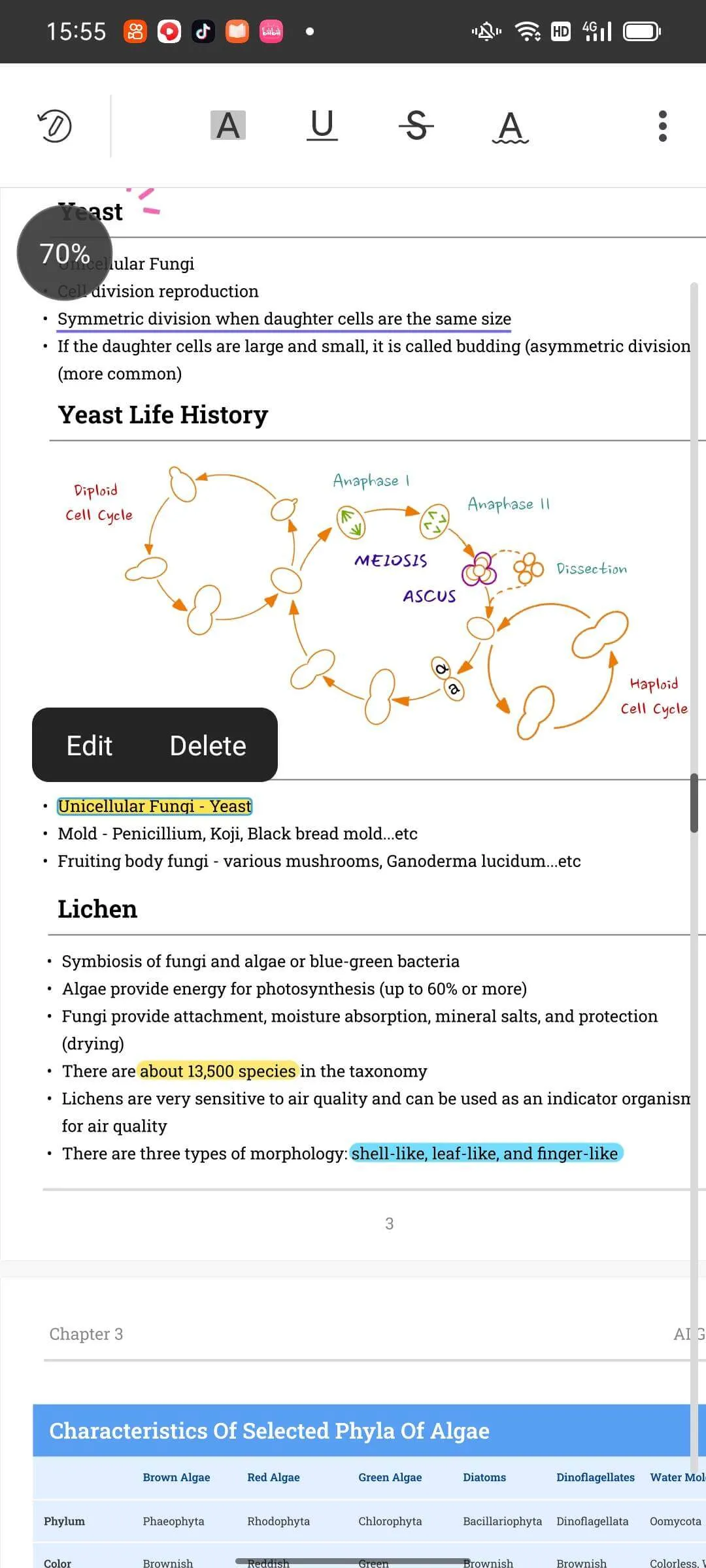 android pdf reader with highlighting