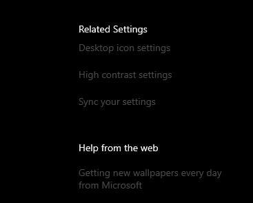 Wählen Sie die Desktopsymboleinstellungen aus, um Desktopsymbole unter Windows 10 zu sperren