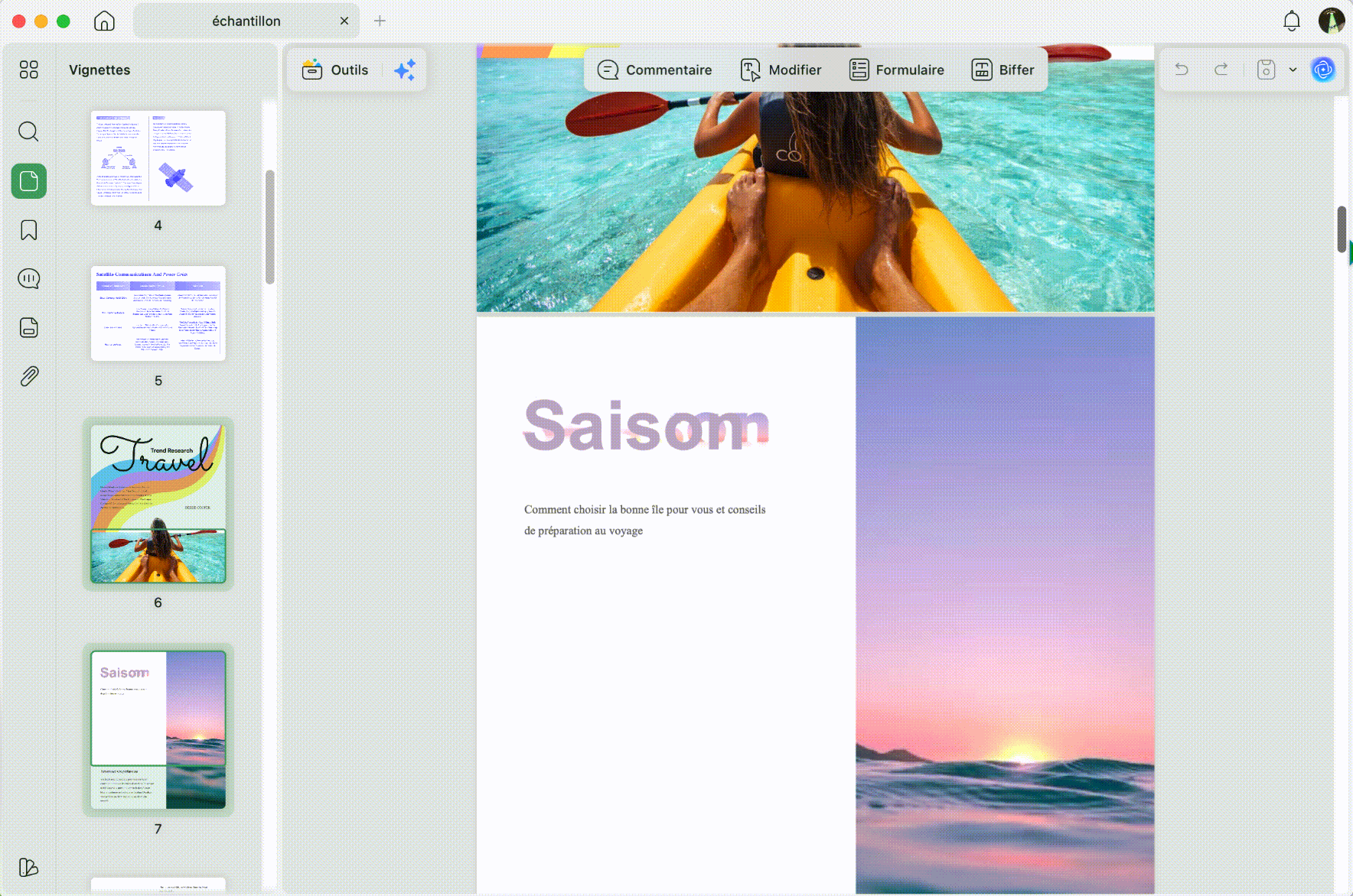 Présenter un PDF en diaporama avec UPDF