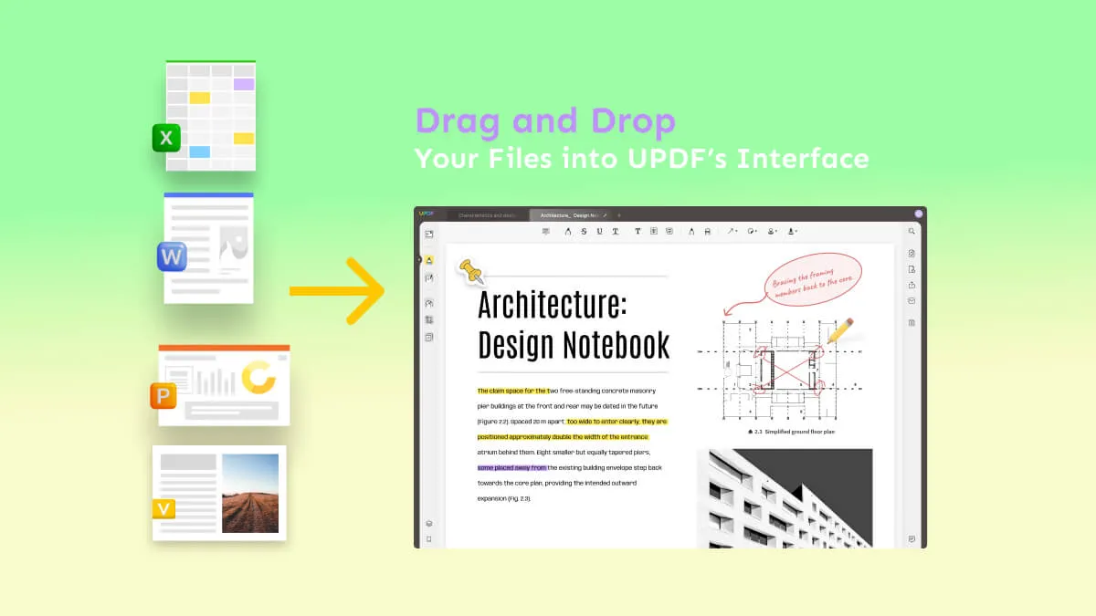 convertir une image en PDF avec UPDF 