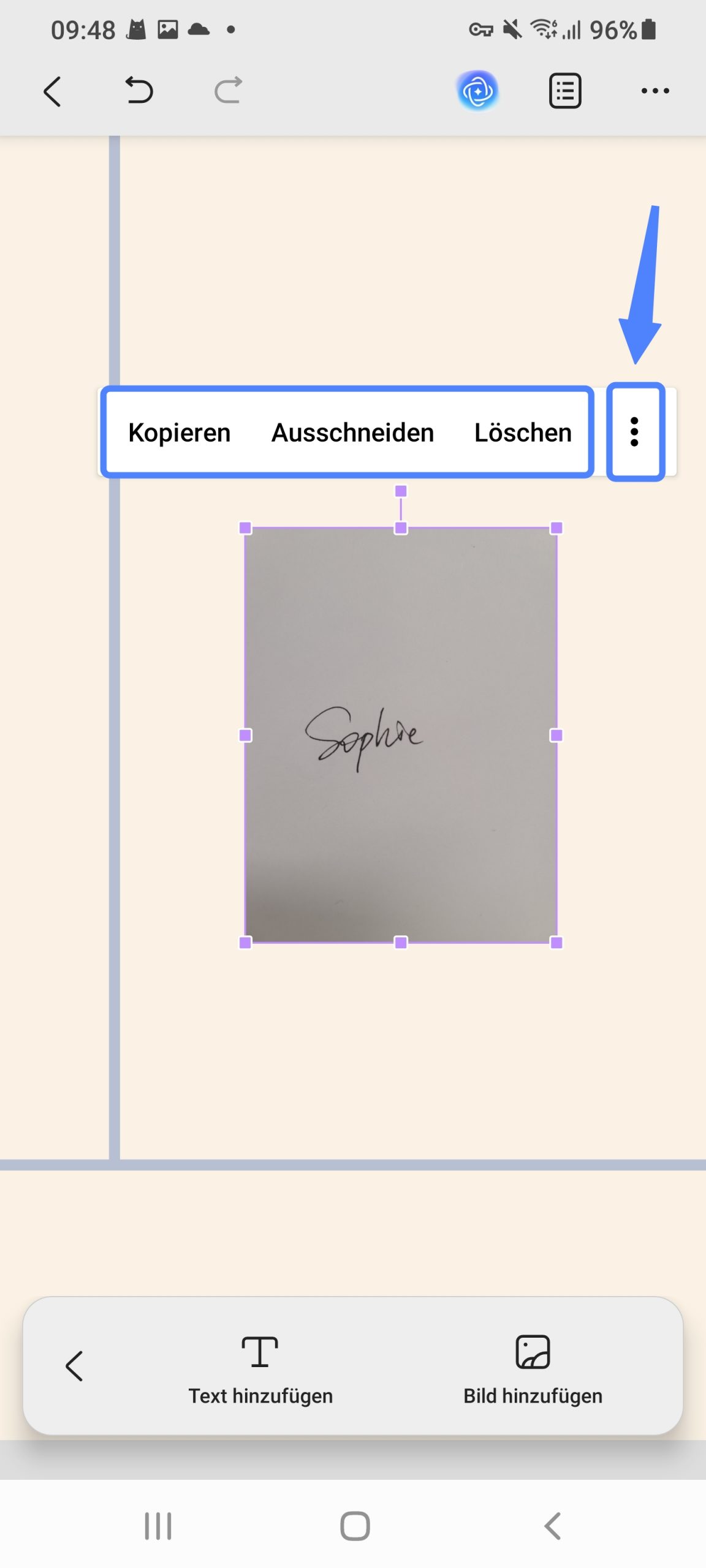 Neue Bilder in PDF importieren/hinzufügen