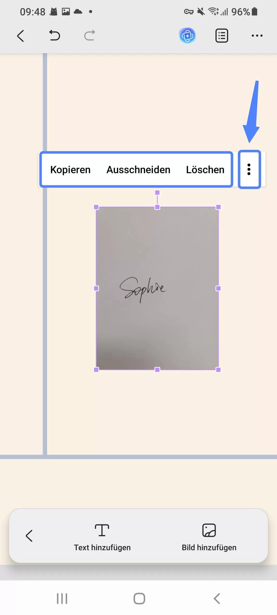 Neue Bilder in PDF importieren/hinzufügen