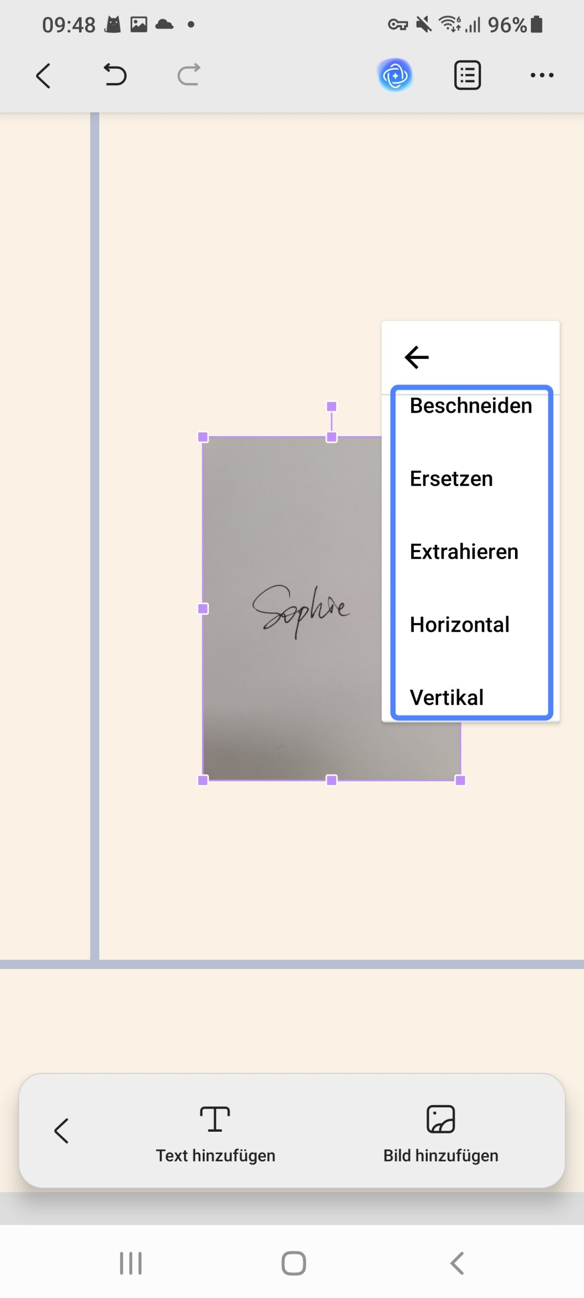 Neue Bilder in PDF importieren/hinzufügen
