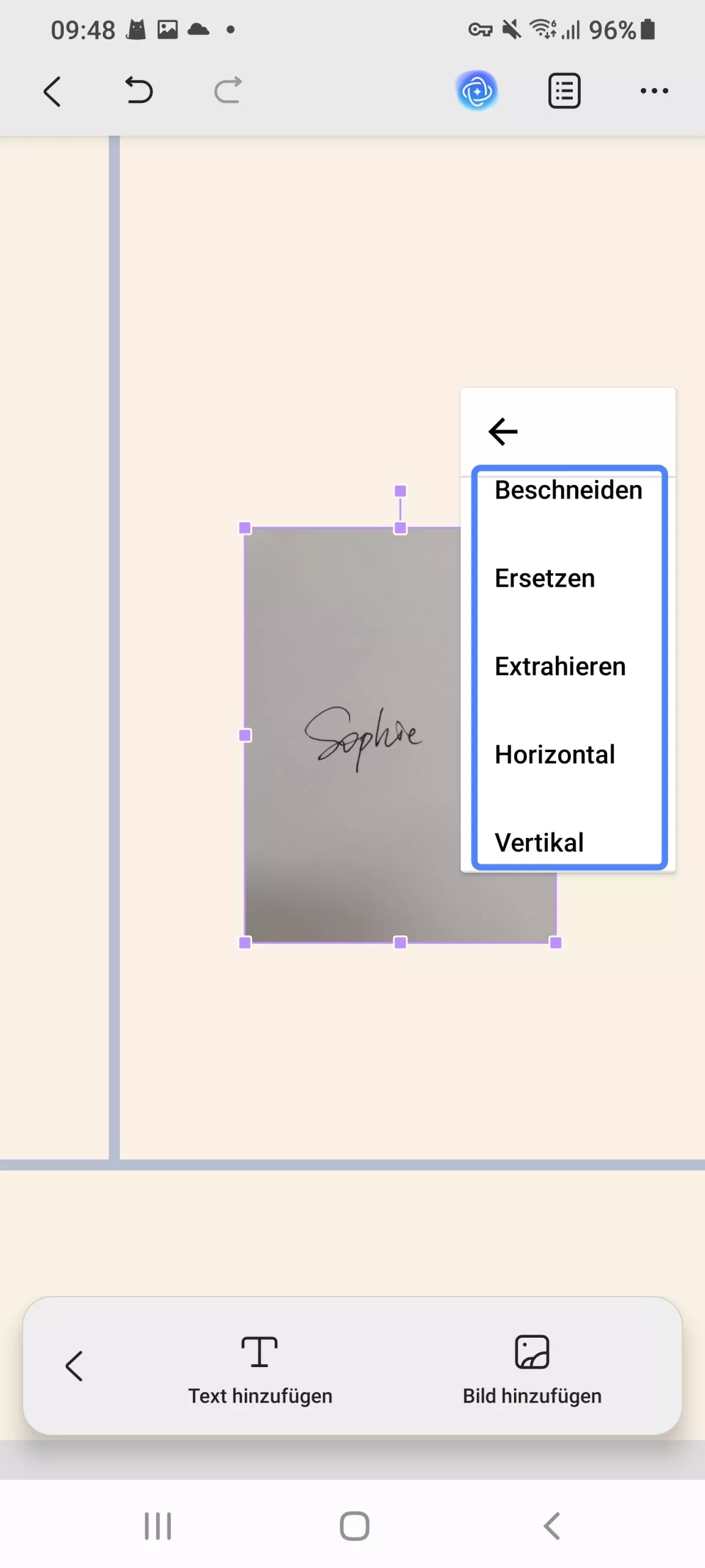Neue Bilder in PDF importieren/hinzufügen