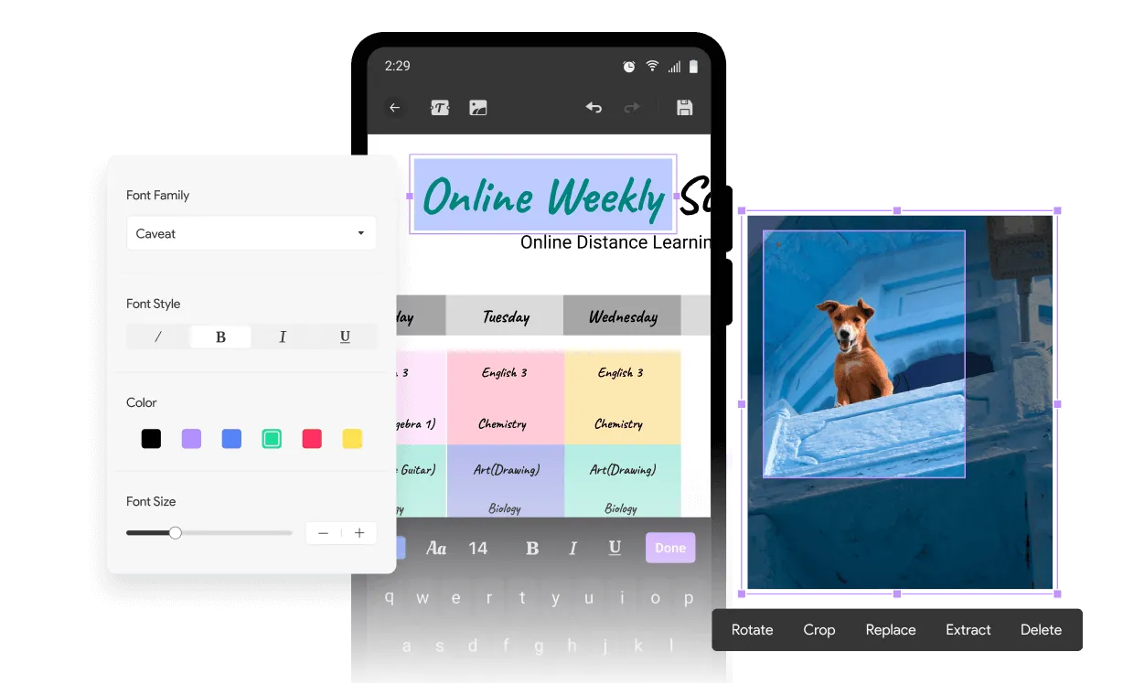 PDF auf Android bearbeiten