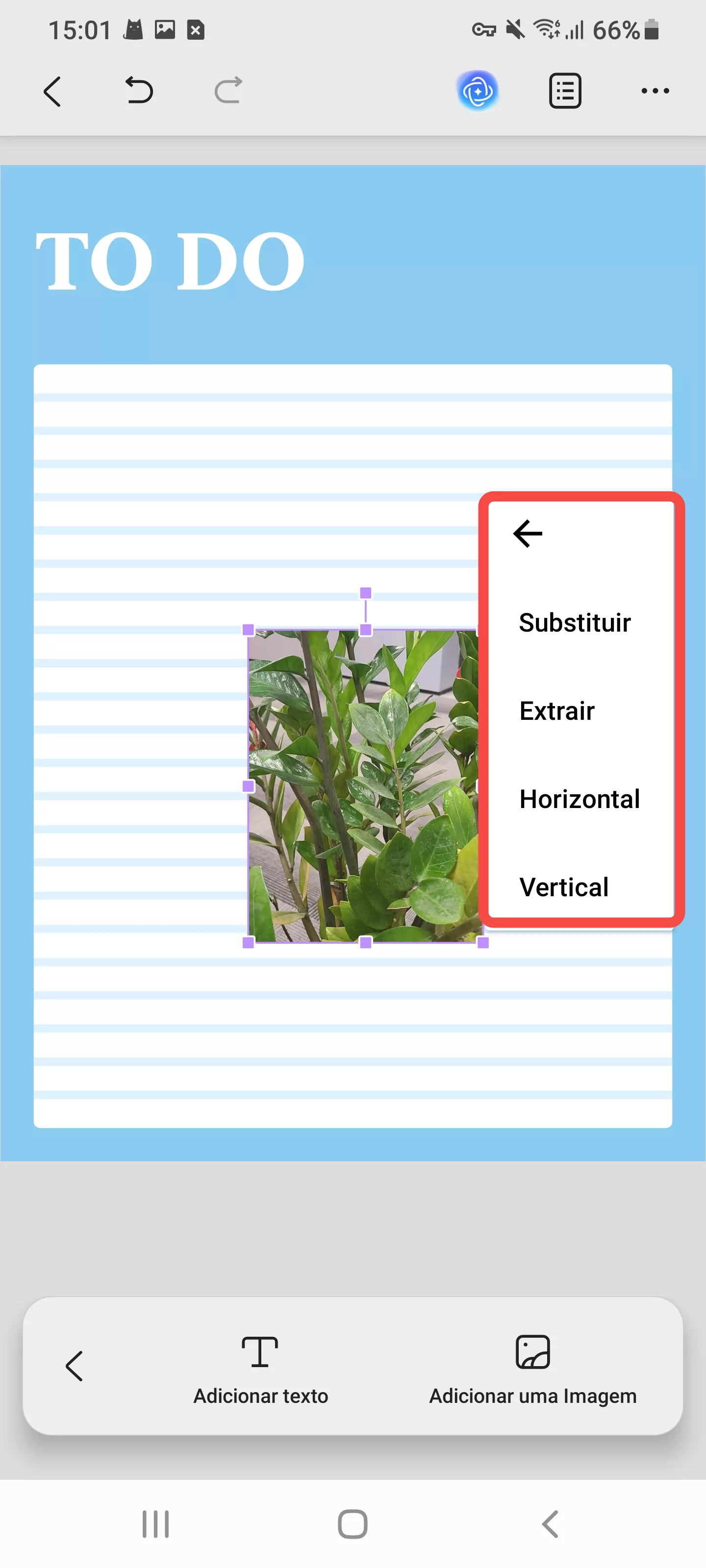 editar a nova imagem android