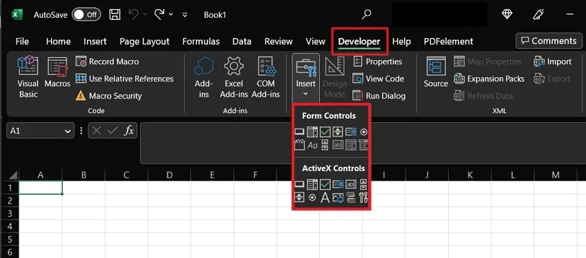 comment insérer une case à cocher dans Excel à l'aide du contrôle Form dans Excel