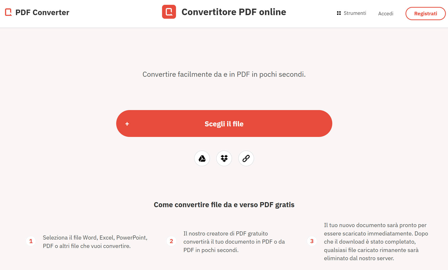 PDF Converter convertire file PDF in immagini JPG