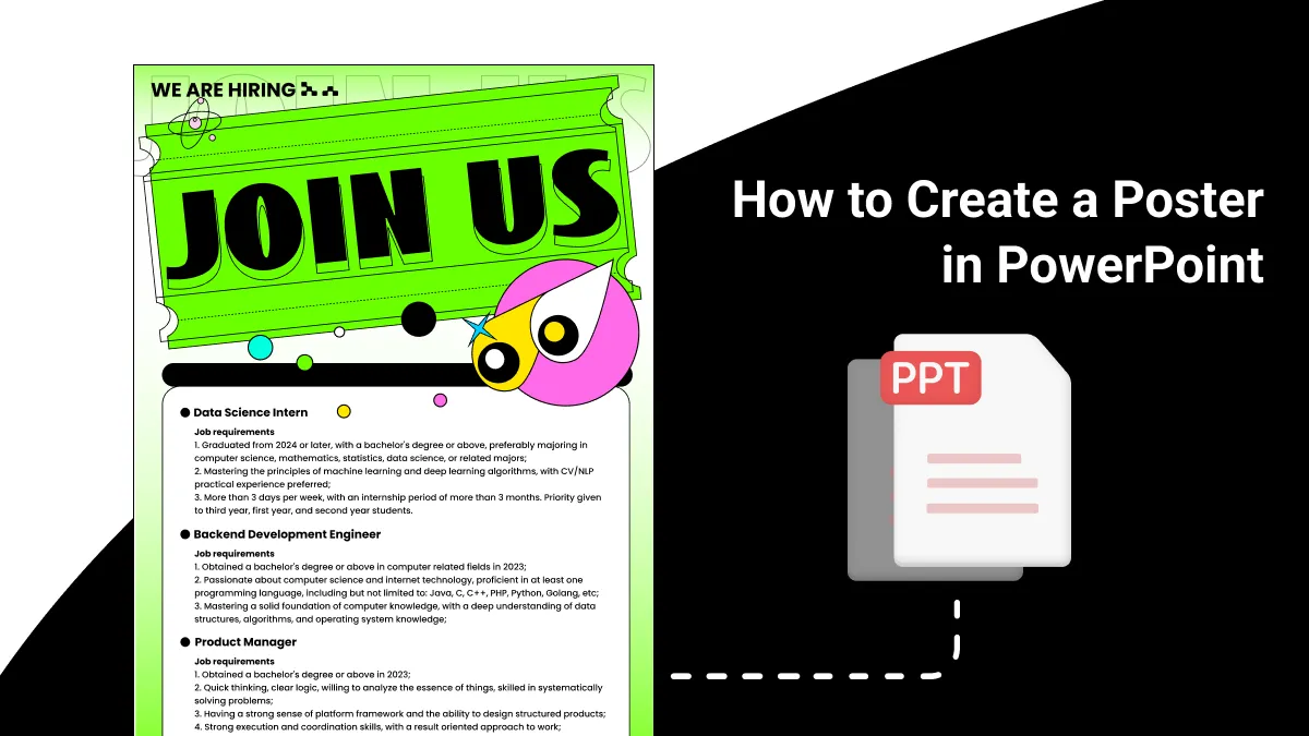 How to Create a Poster in PowerPoint With Some Simple Methods