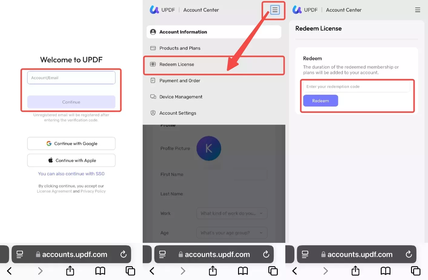 echanger une liscence