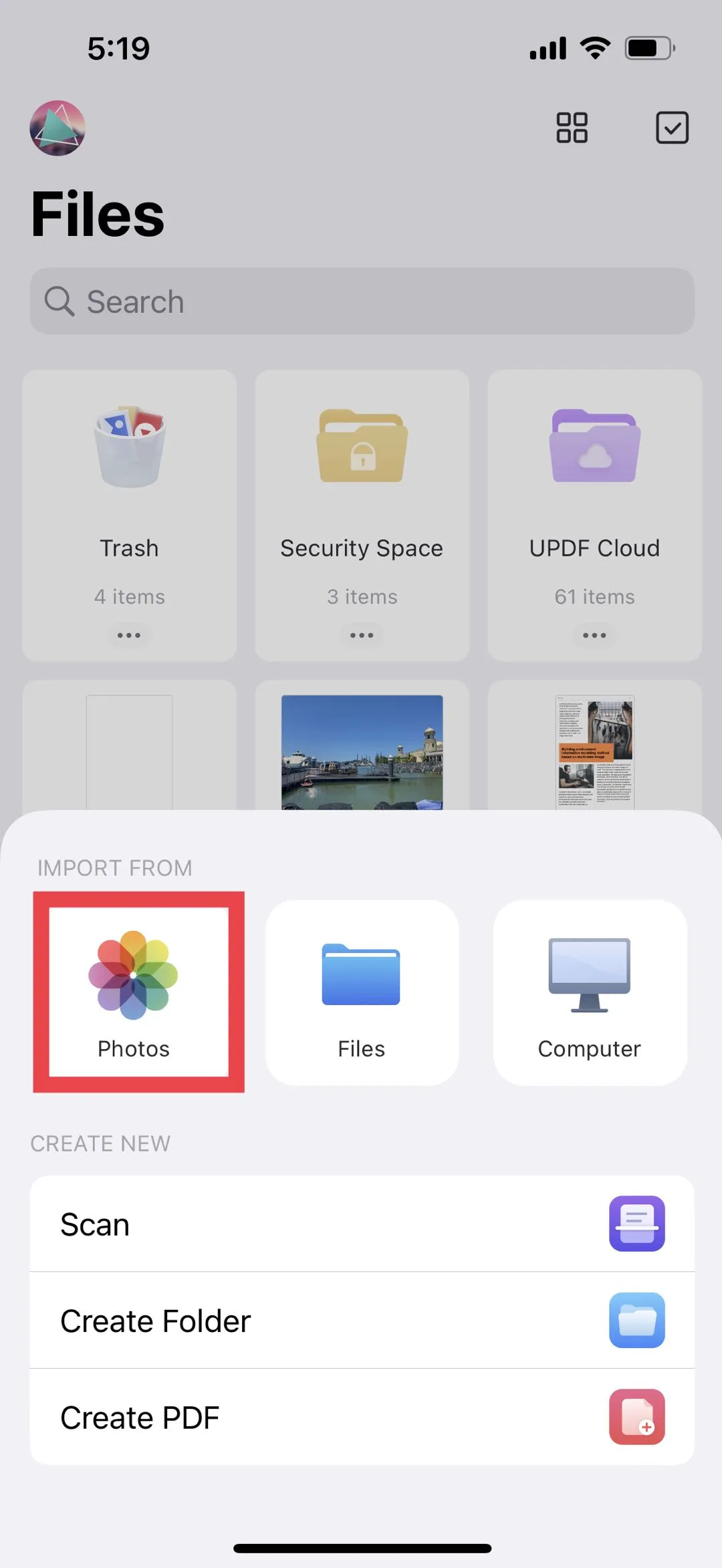 how to convert jpg to pdf on iphone