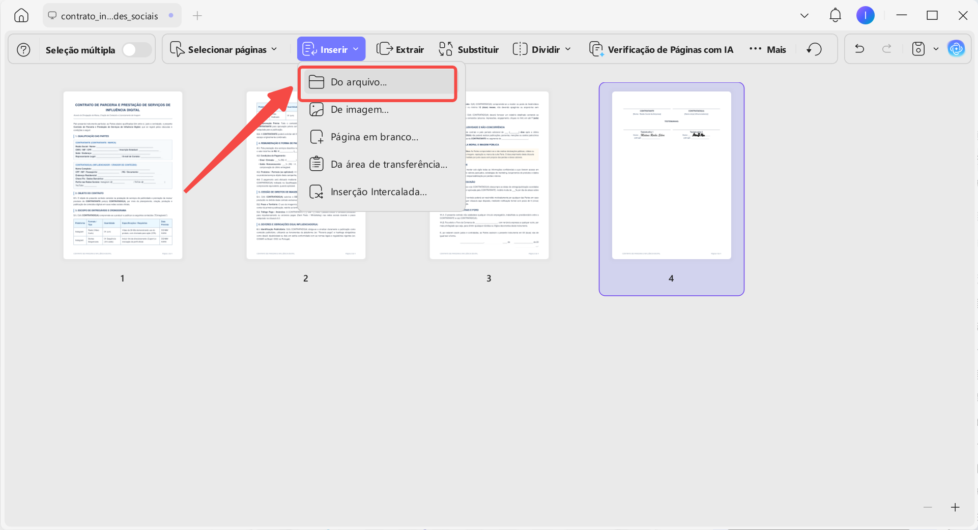 mesclar PDFs com alternativa ao Foxit