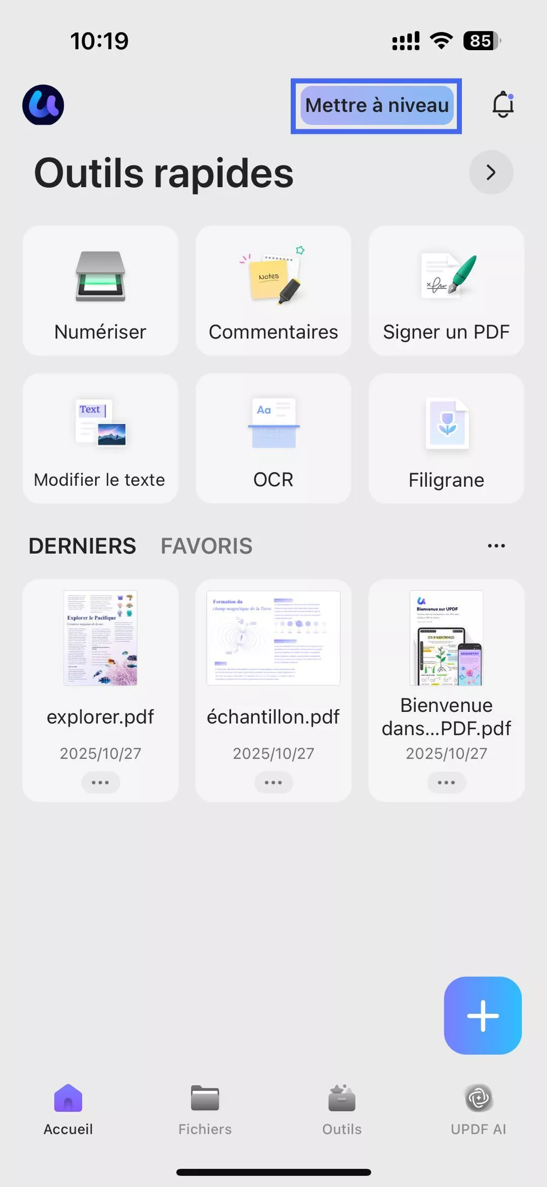 Mettre à jour UPDF vers Pro