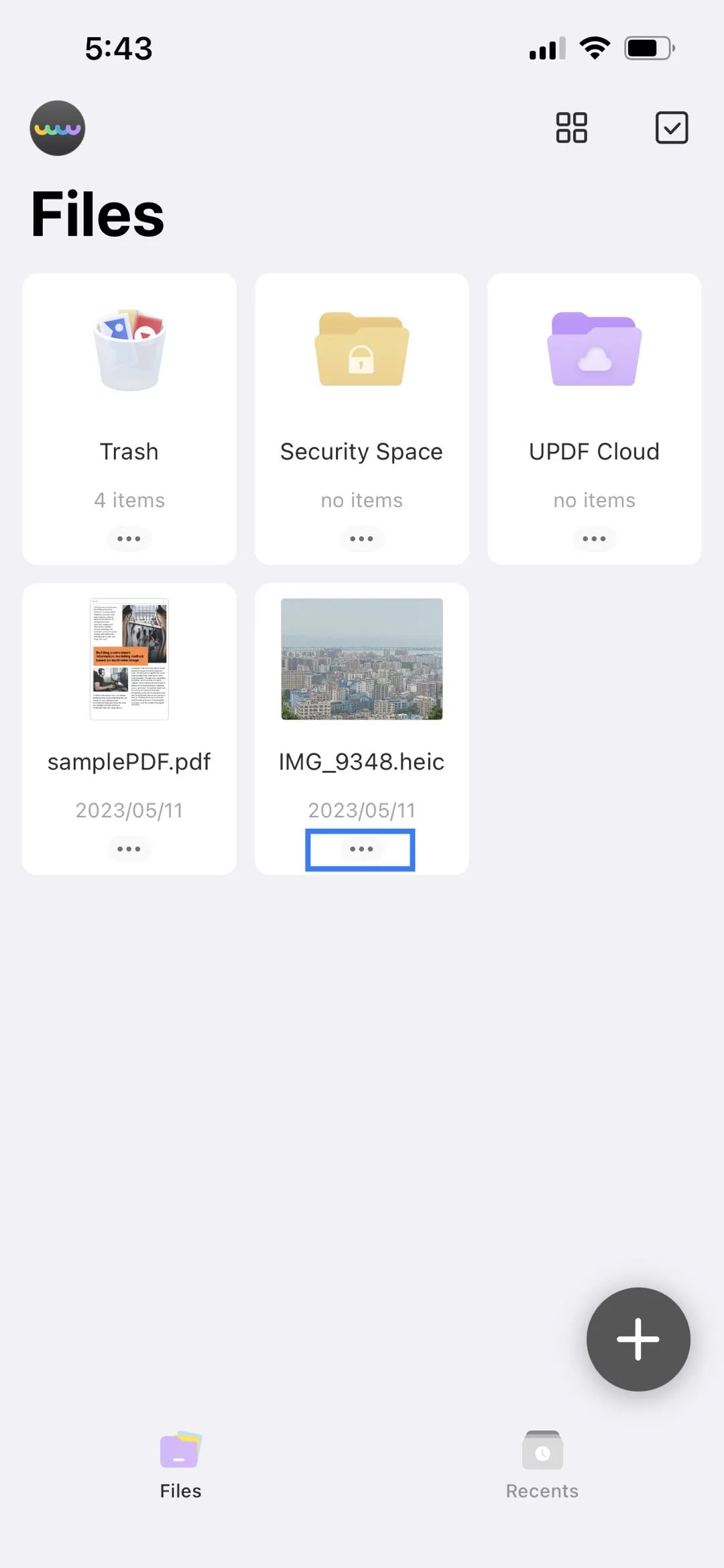 how to save screenshot on updf