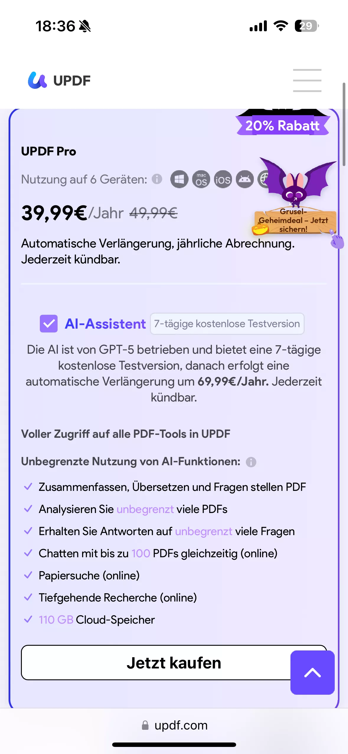 kaufen updf Premium-Lizenz