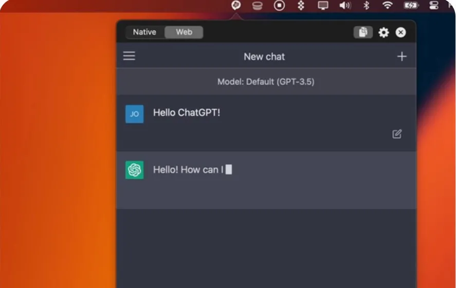 ChatGPT pour Mac