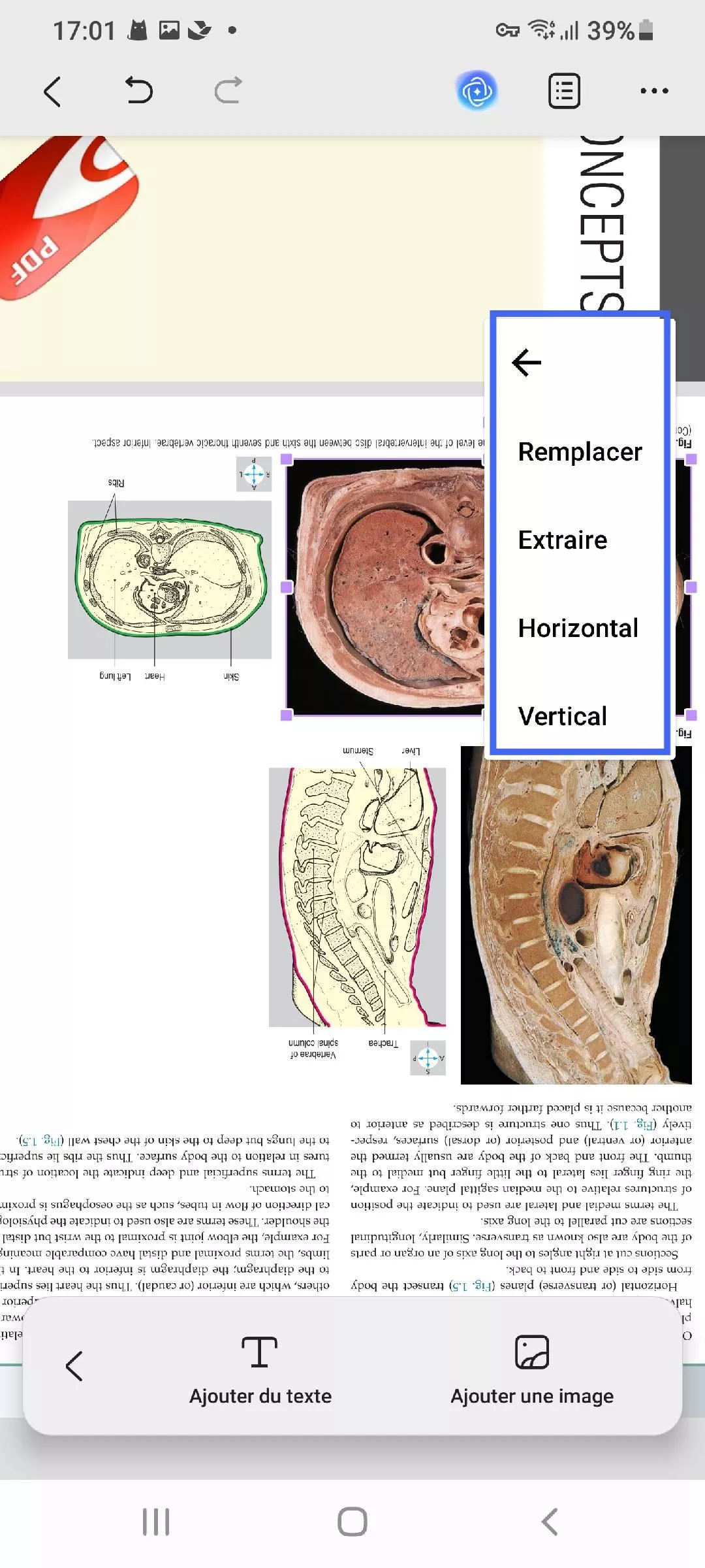 modifier l'image existante