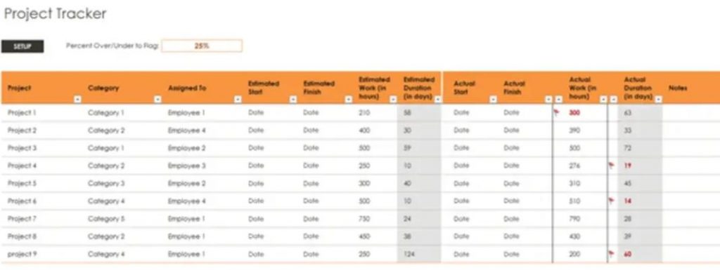 20 Best Free Task Tracker Excel Templates