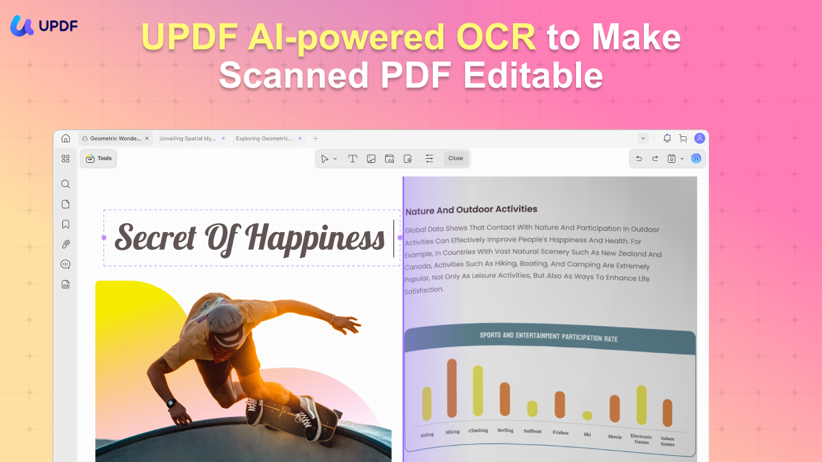 updf ocr pdfs
