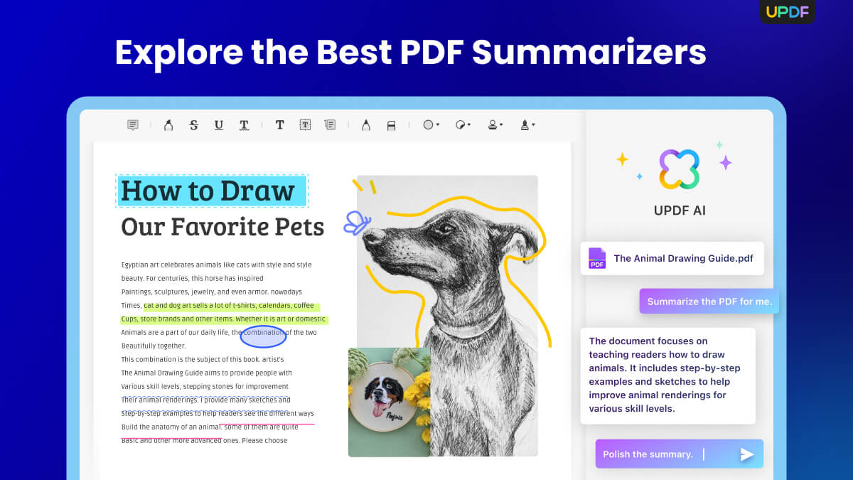 Top 10 AI PDF Summarizer Tools In 2024 | UPDF