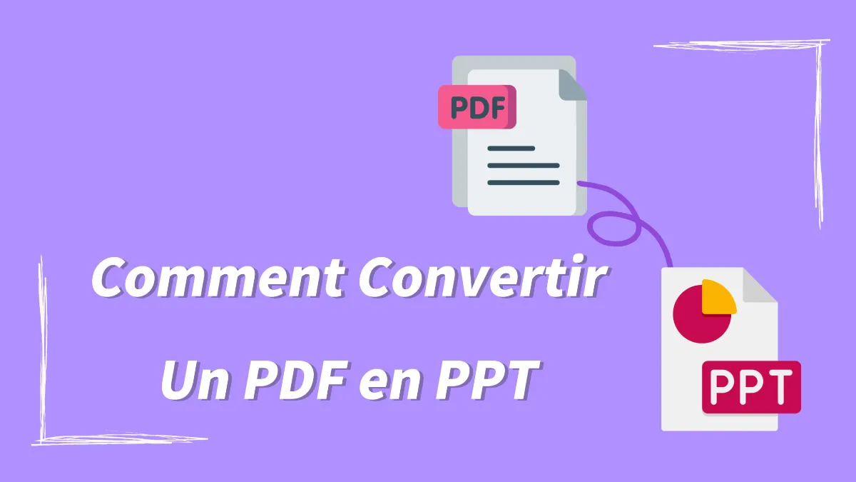 convertir des PDF en PPT