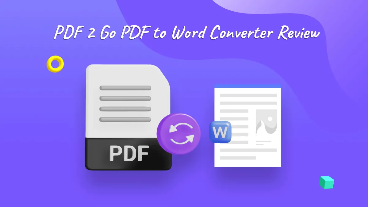 PDF2Go PDF to Word Converter: Honest Review and Free Alternative