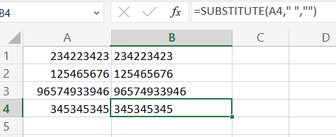 Wie Sie Leerzeichen in Excel vor Text mit Wechseln entfernen können?
