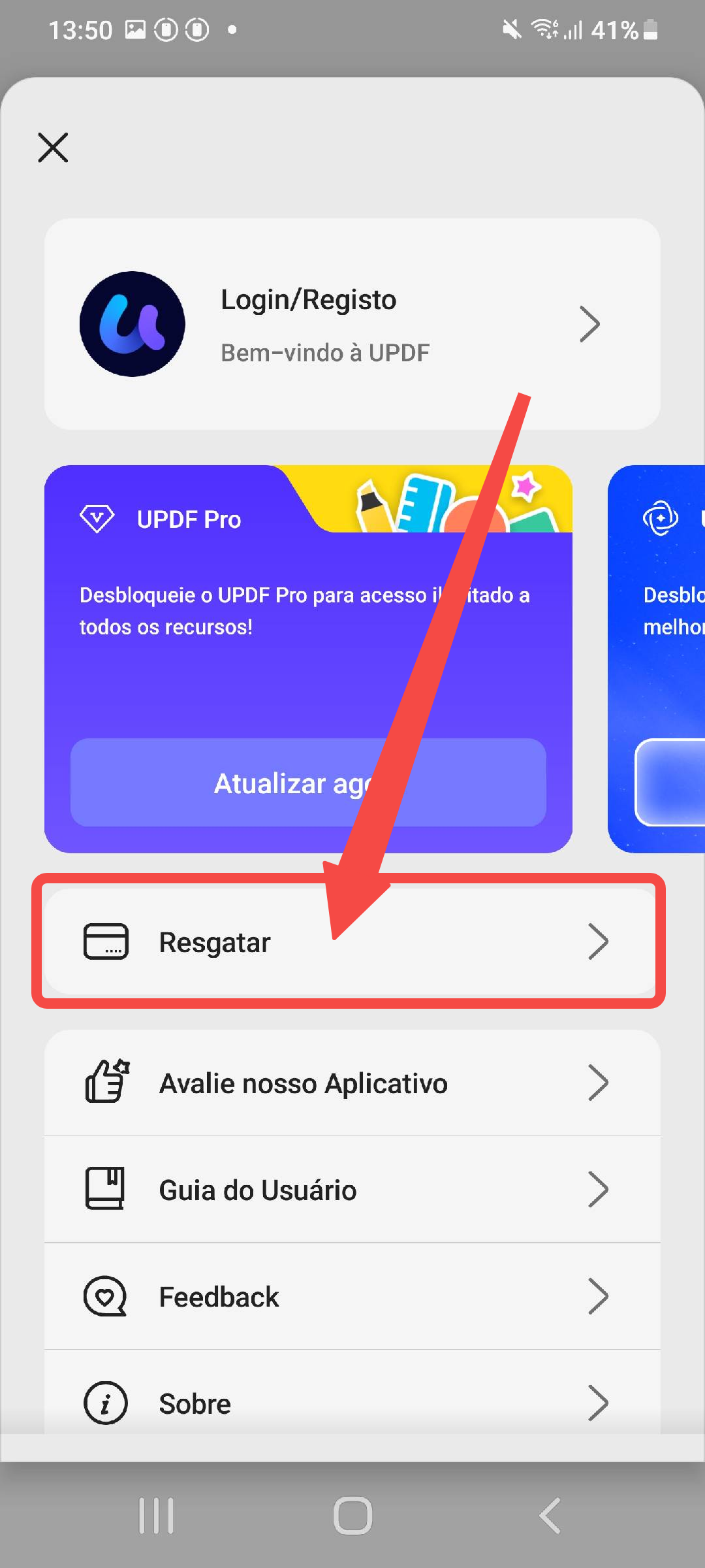 resgatar