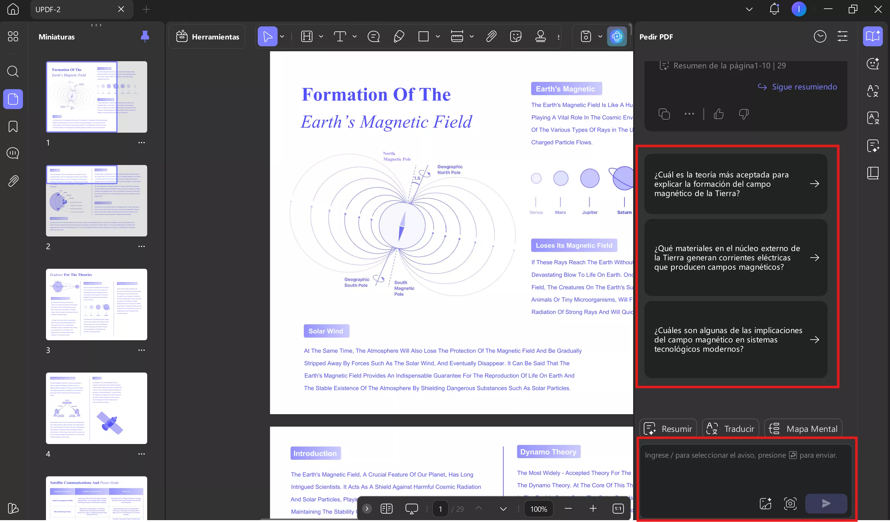 resumir PDF