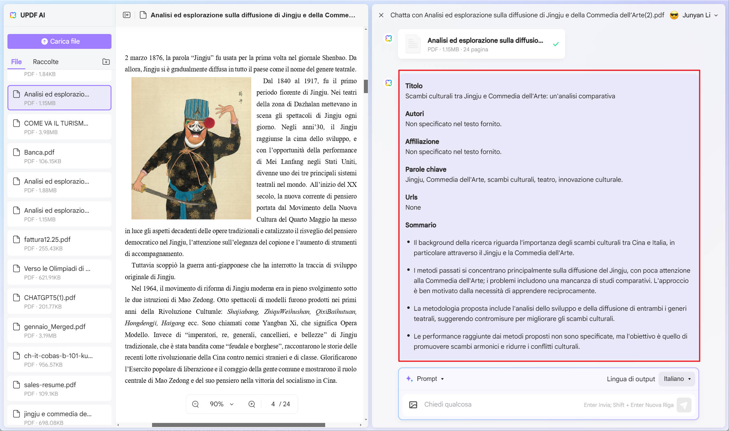 Riassumi l'intero PDF online