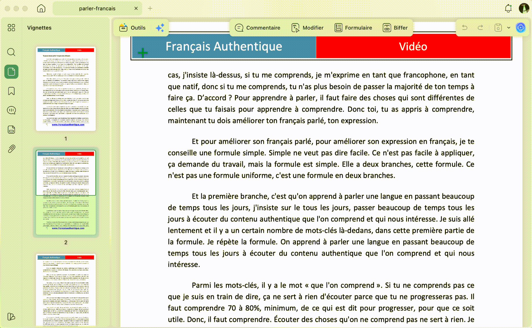 supprimer filigrane pdf