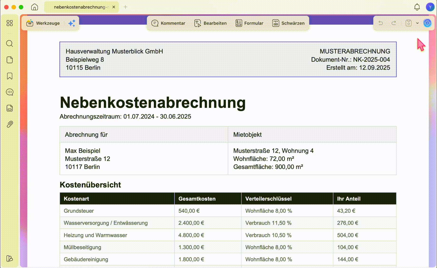 PDF als PDF/A speichern