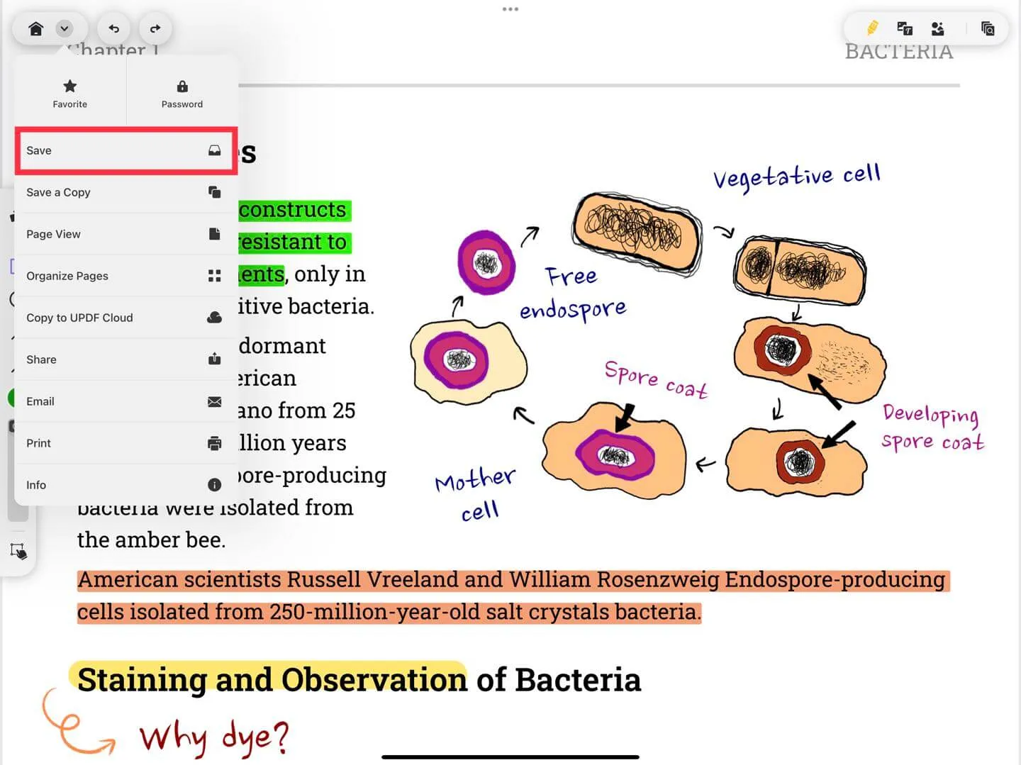 cómo hacer anotaciones en un PDF con un iPad