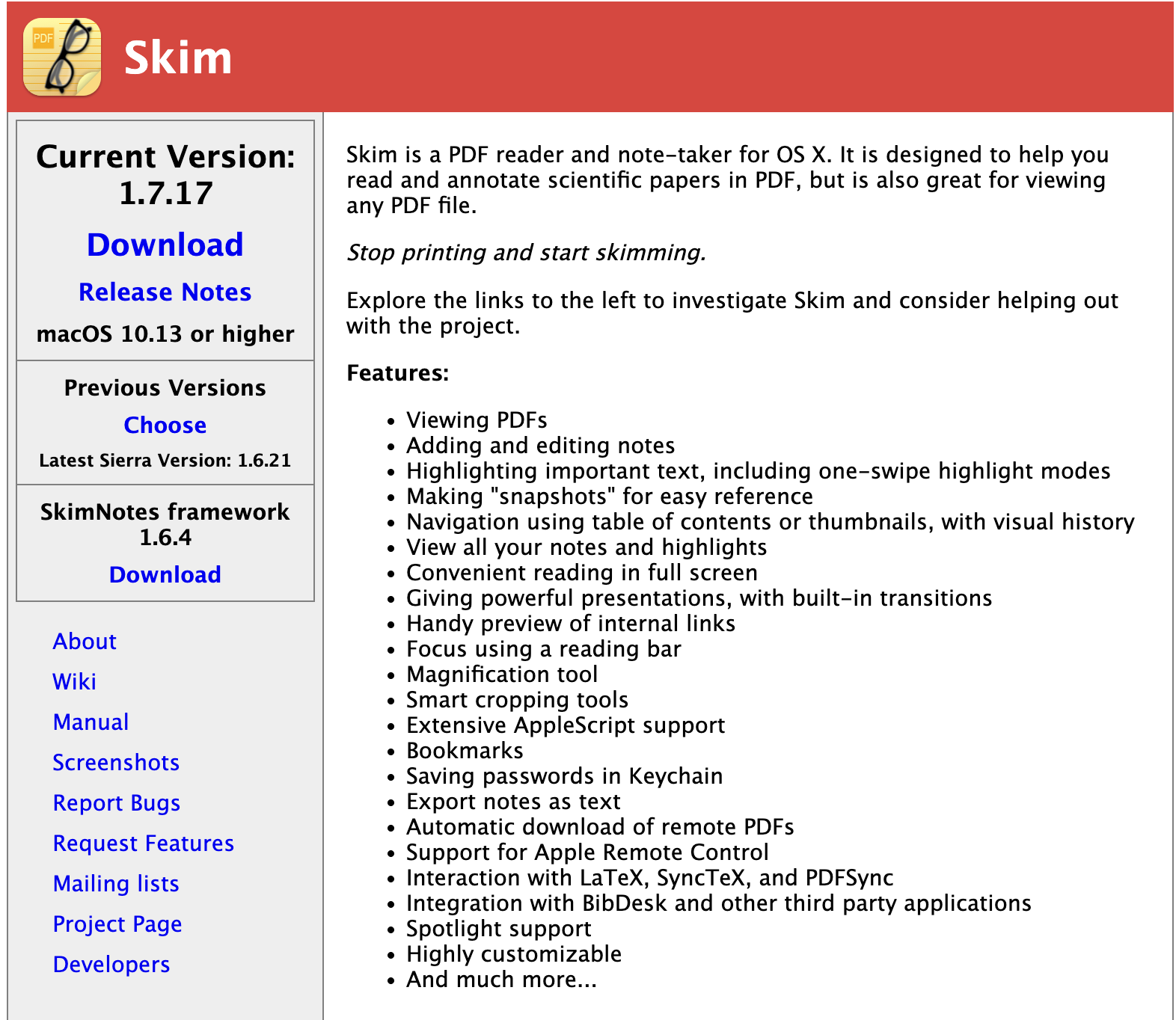 skim app mac official website