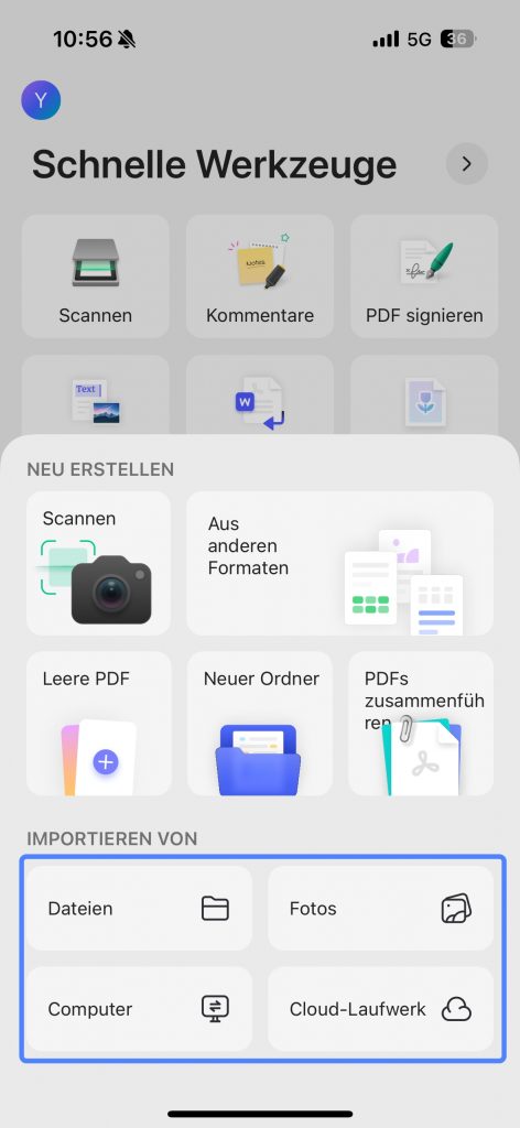 mit UPDF AI zusammenfassen