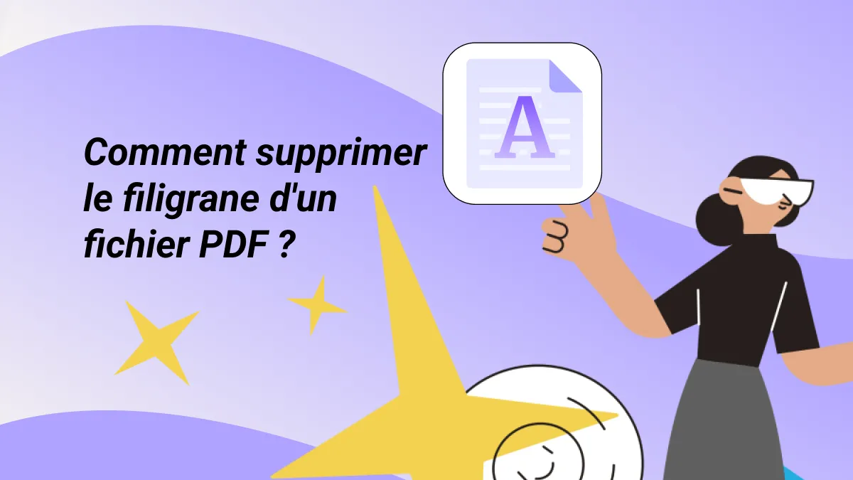 4 méthodes simples pour supprimer le filigrane d'un PDF