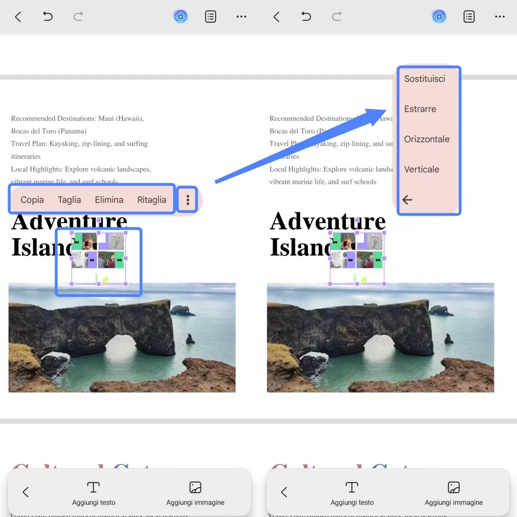 edit imported image android
