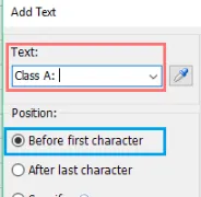how to add text to beginning of cell in excel using Kutools