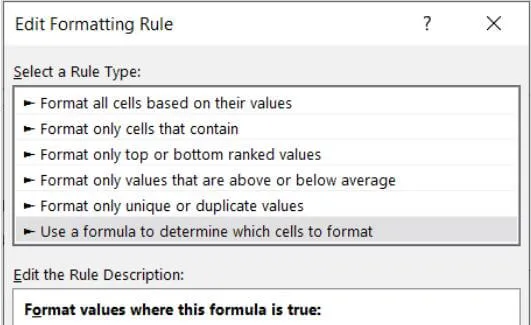 comparer deux listes excel