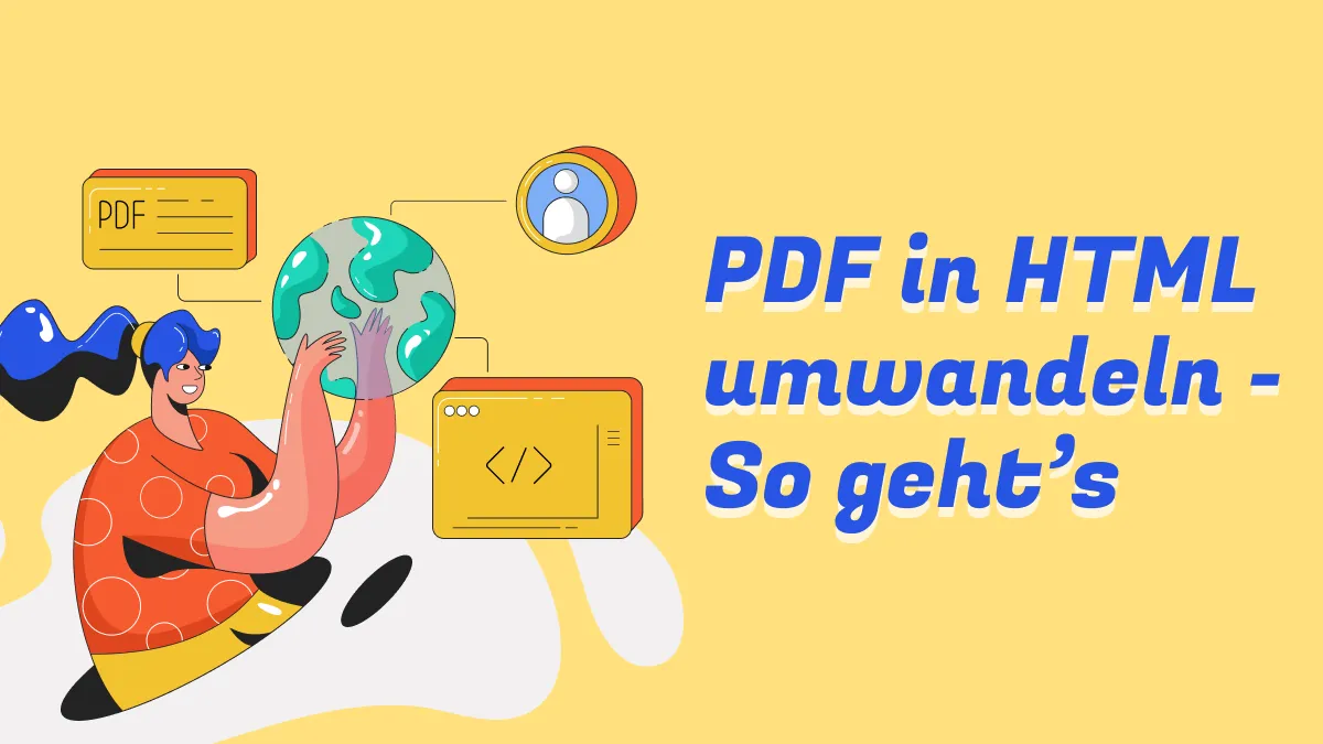 Wie du auf Computer PDF in HTML umwandeln kannst