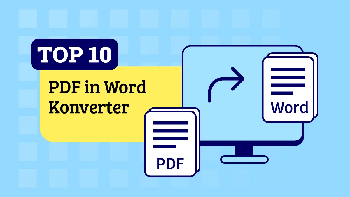 PDF in Word Konverter - Top 10 Tools 2023