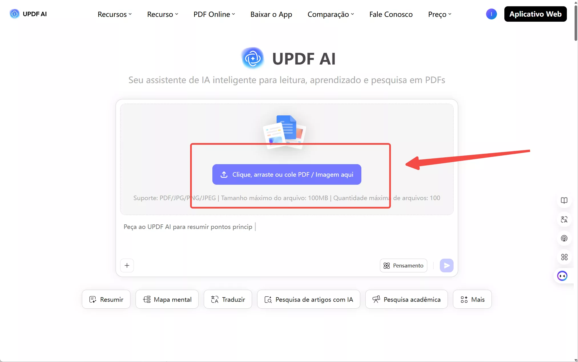 abrir arquivo e adicionar prompt