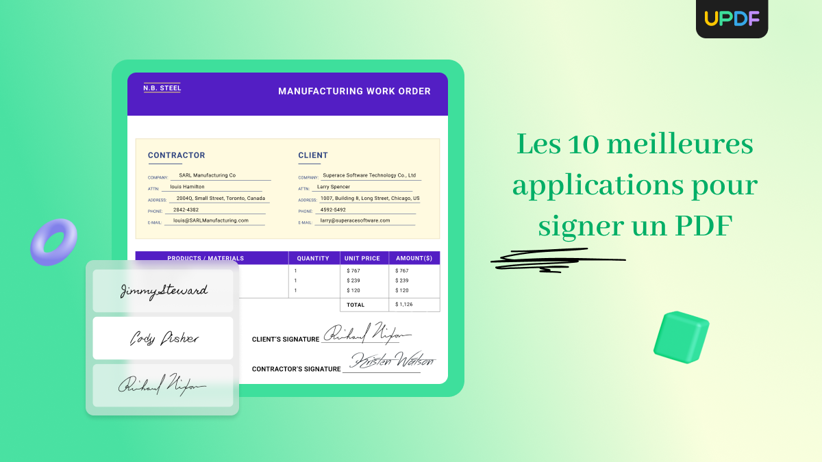 application signer pdf