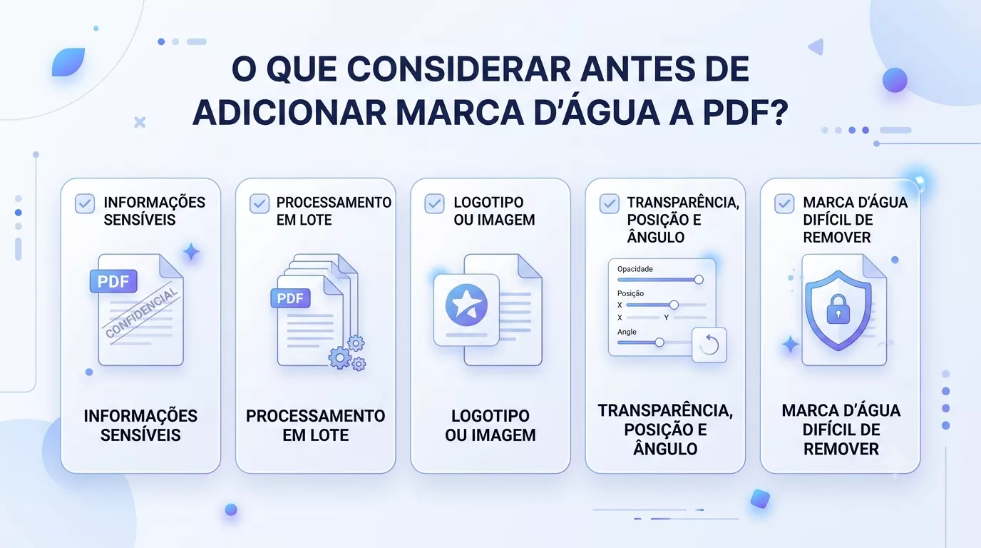 colocar marca d'água em pdf