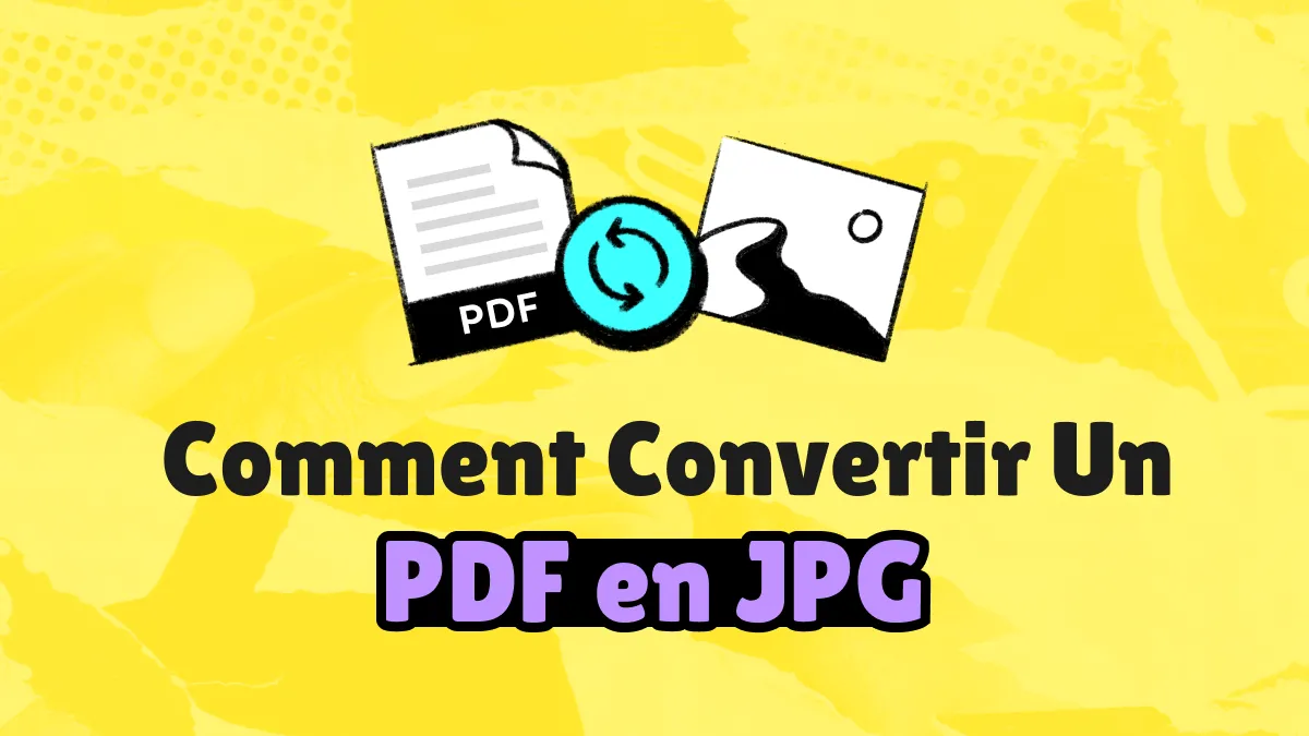 Comment convertir facilement un PDF en JPG sur Mac