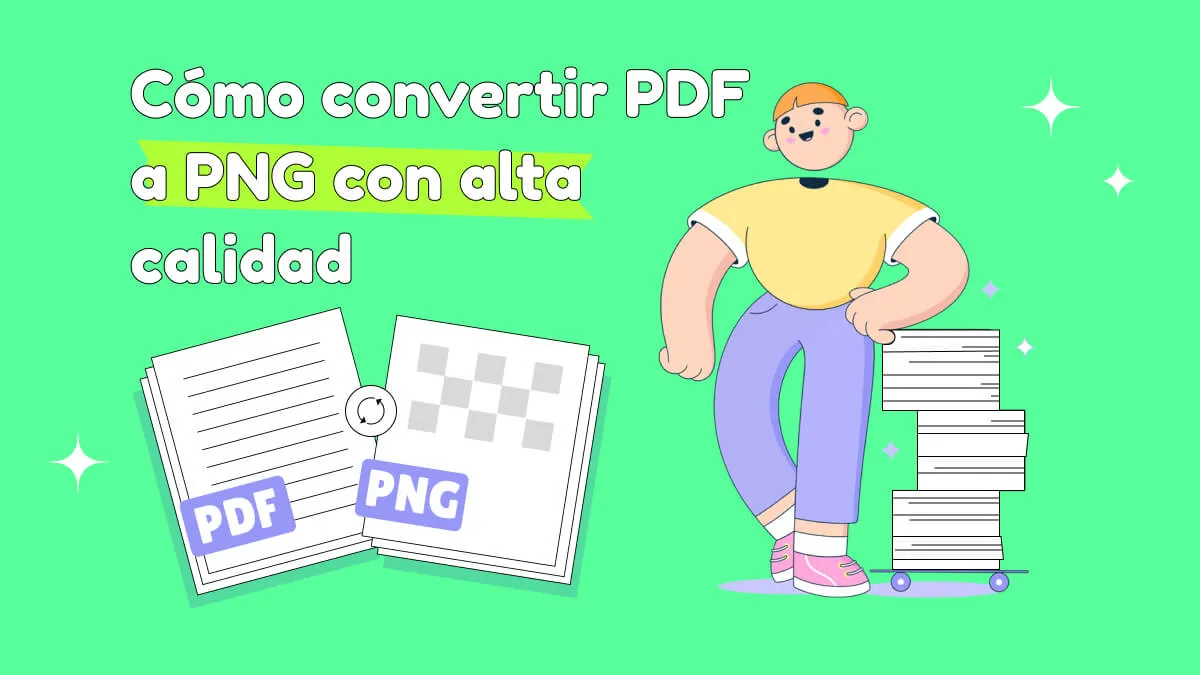 Cómo convertir PDF a PNG con alta calidad